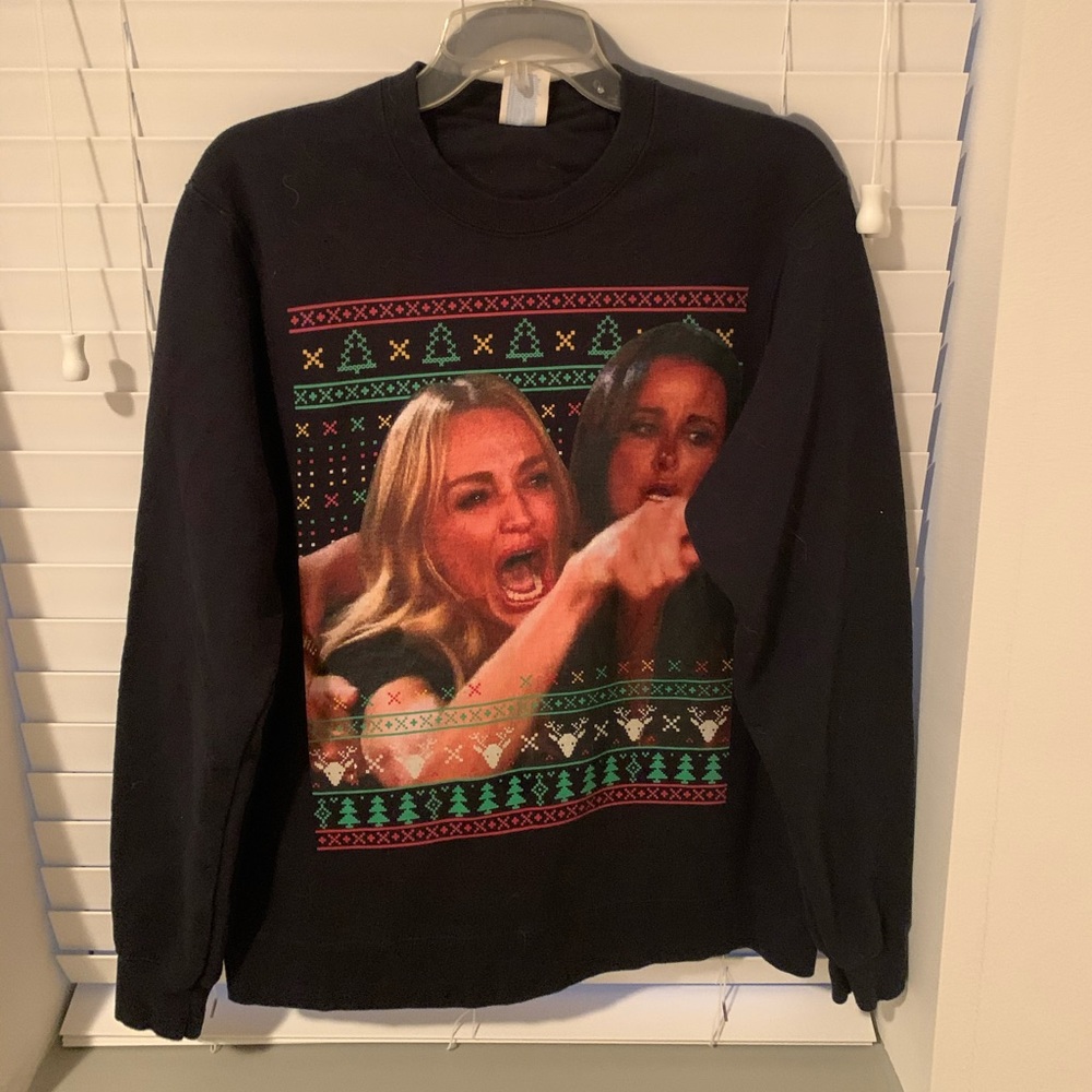 Woman Yelling at Cat Meme Sweater